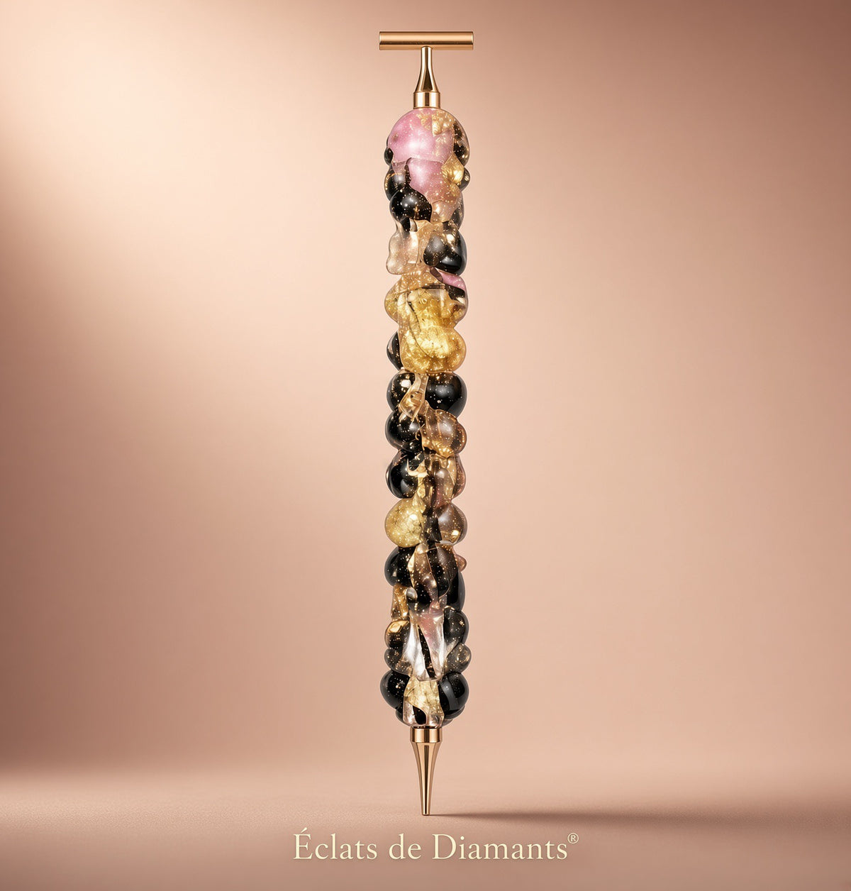 Stylet Ambre & minéral 💎 collection: éclats de gemmes✍️