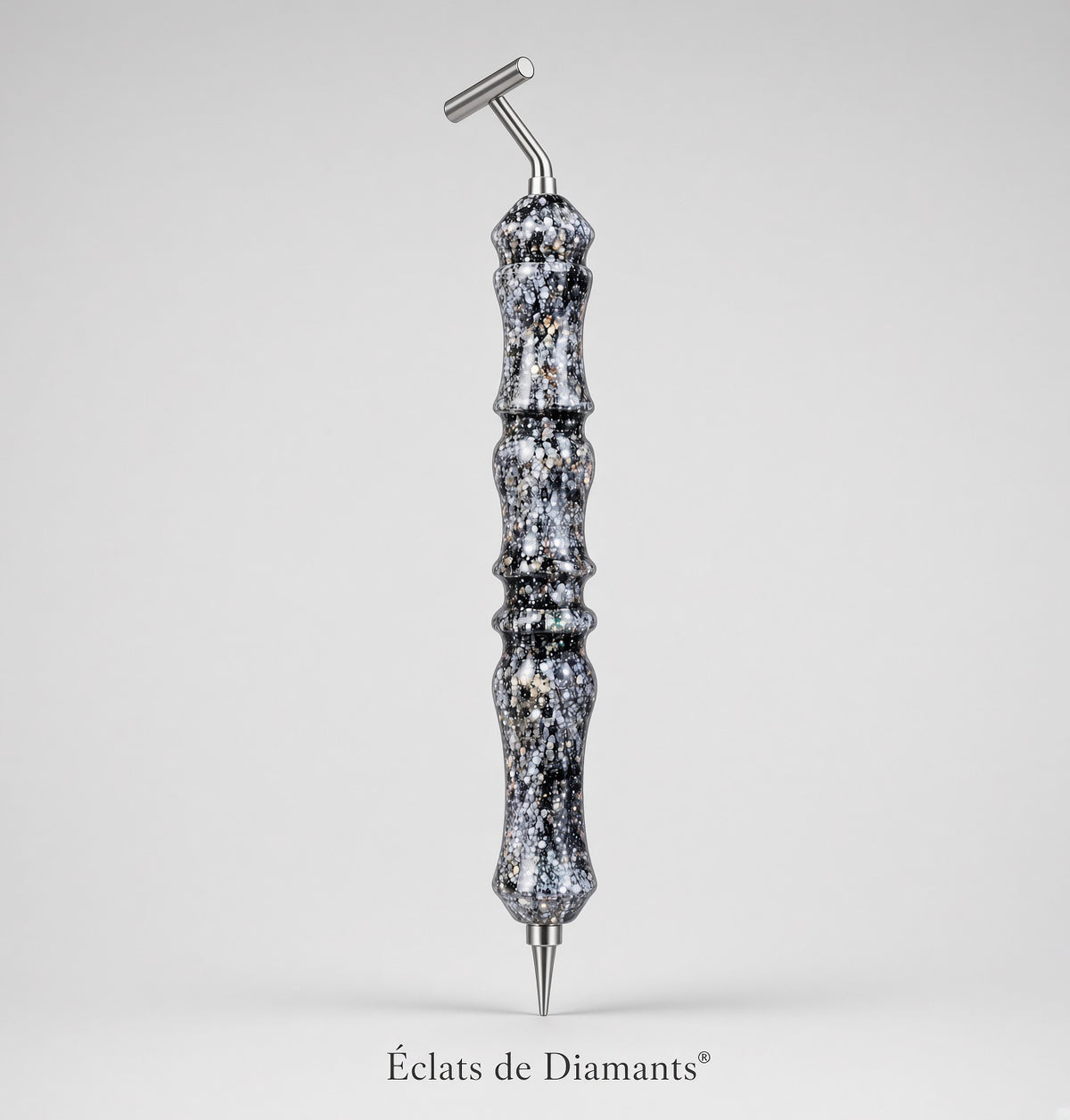 Stylet argent coudé 💎 Collection Eclats de gemmes
