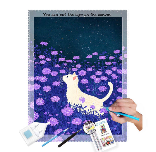 Diamant painting chat 🐈