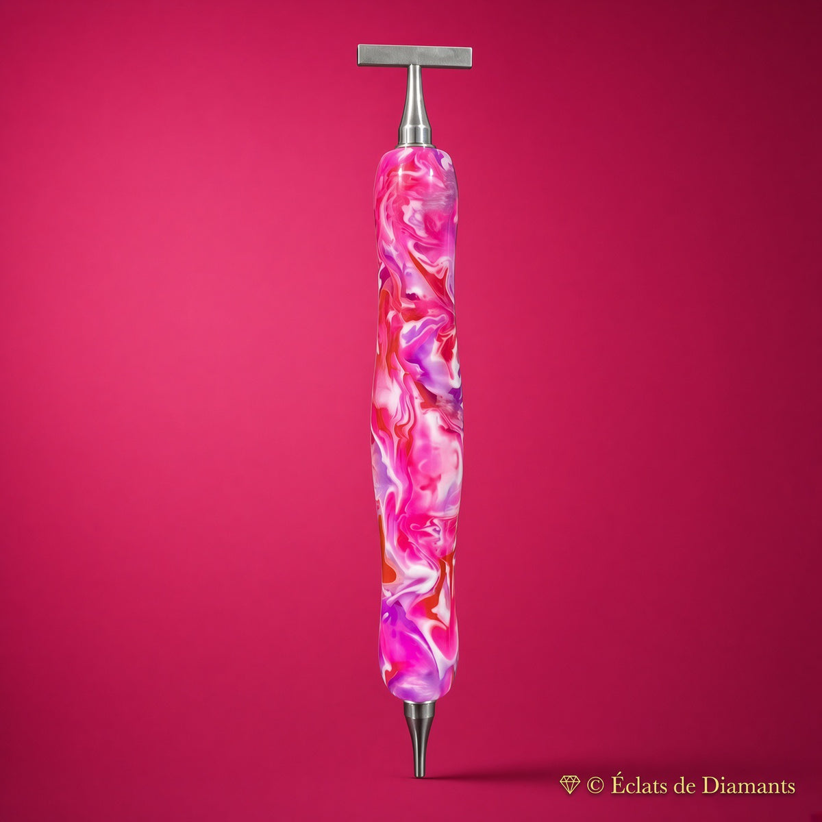 Mini stylet de la collection « cuty tools » rose marbré💎✍️