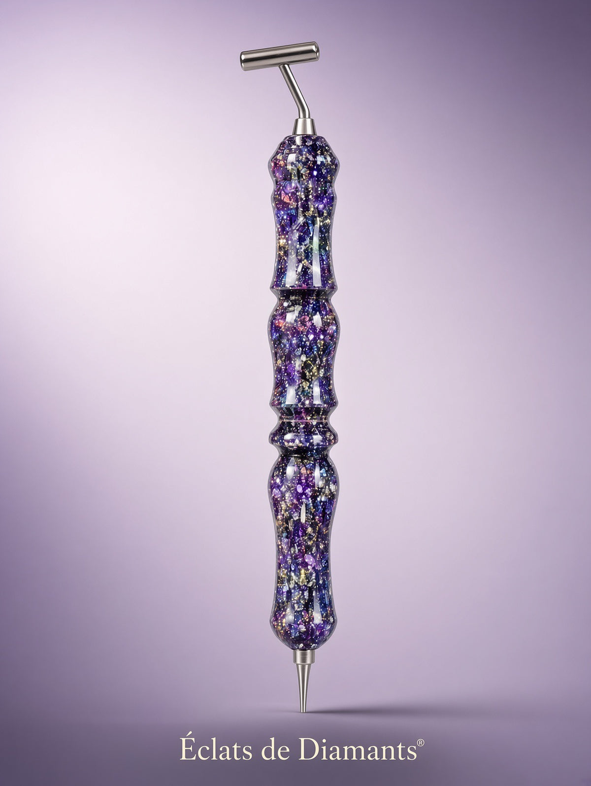 Stylet violet cristal 💎 Collection Eclats de gemmes