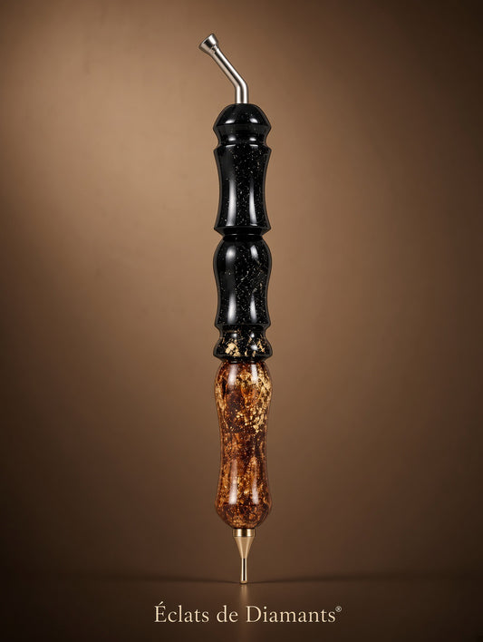 Stylet Ébène et Ambre 💎
