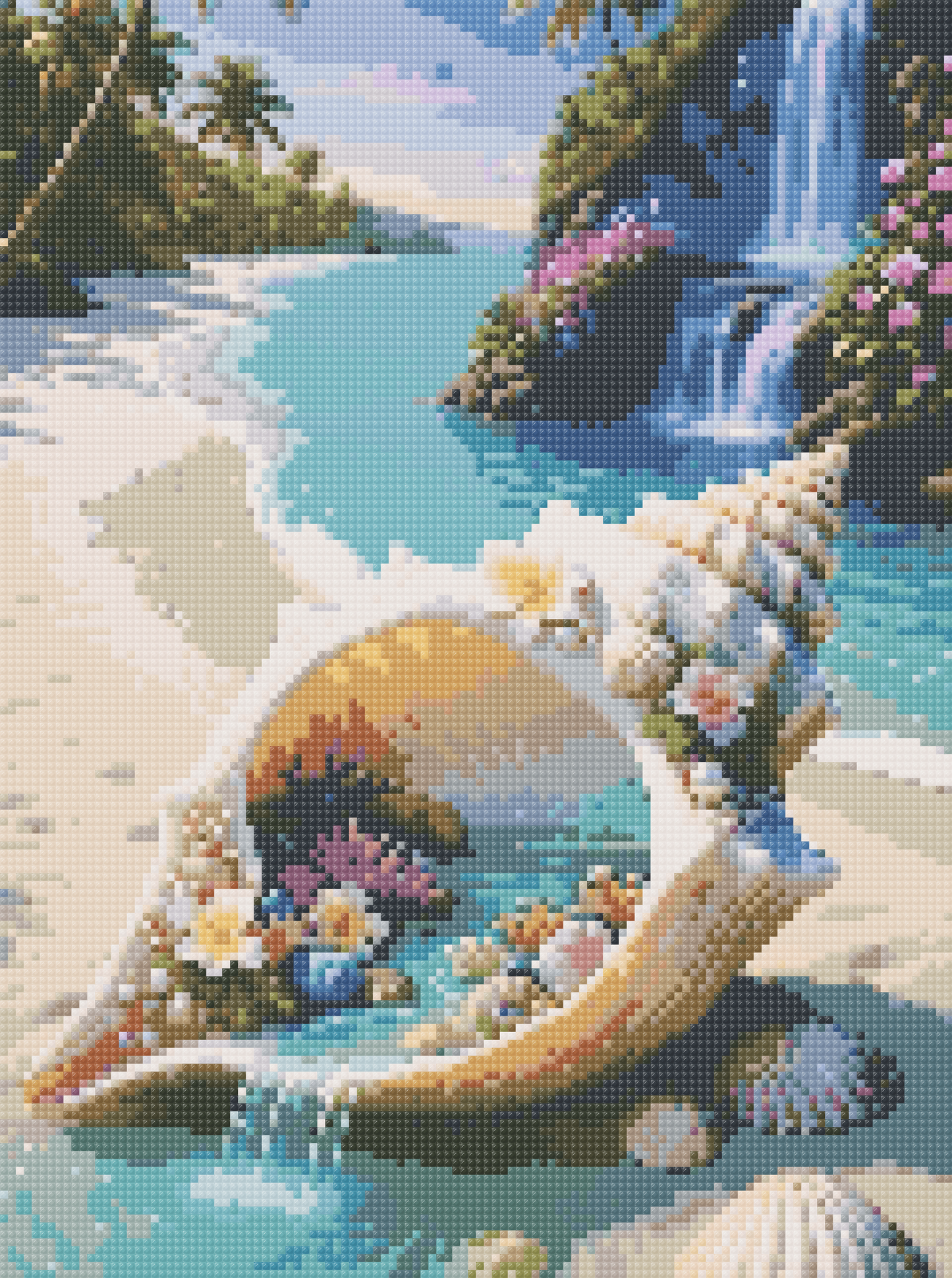 30x40cm Square Diamond Painting Kit